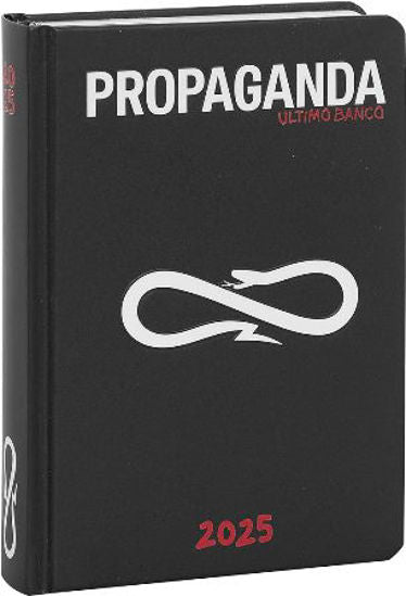 DIARIO SCUOLA 2024 2025 - 16MESI MEDIUM PROPAGANDA BLACK