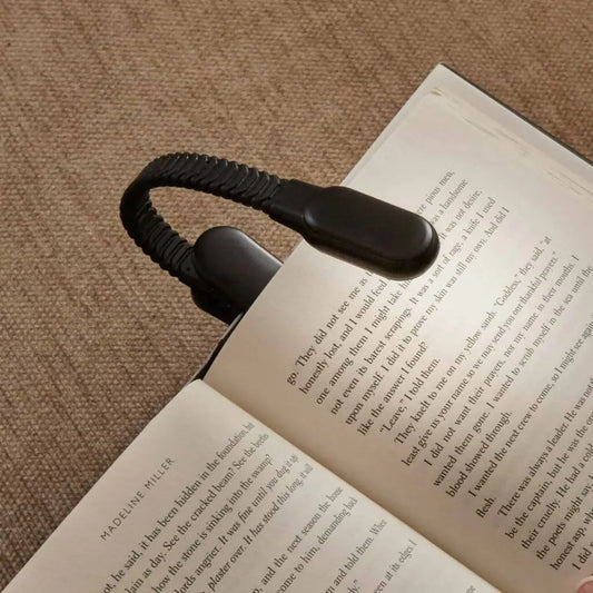 Luce da Libro ricaricabile colore nero