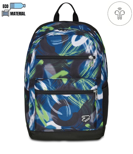 ZAINO Seven® REVERSIBILE CON EARPHONES WIRELESS - COLOR MARK