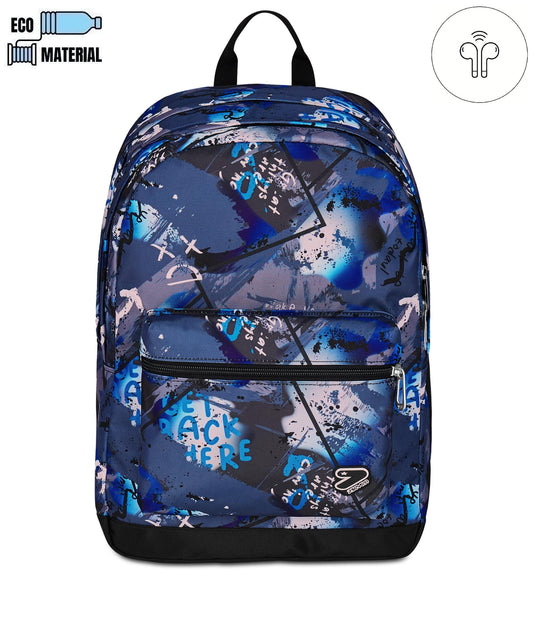 ZAINO Seven® THE DOUBLE PRO XXL CON EARPHONES WIRELESS