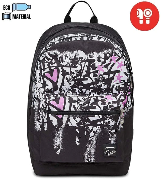 ZAINO Seven® PRO XXL DETACH REVERSIBILE CON EARPHONES WIRELESS - THE DOUBLE FLASHING COLOR