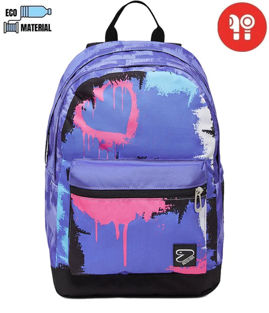 ZAINO Seven® PRO XXL DETACH REVERSIBILE CON EARPHONES WIRELESS - THE DOUBLE FLASHING COLOR