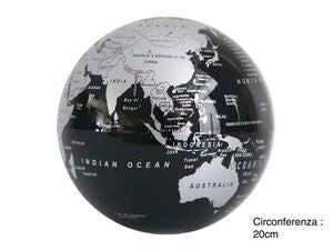 MAPPAMONDO NERO CM 20 ROTANTE