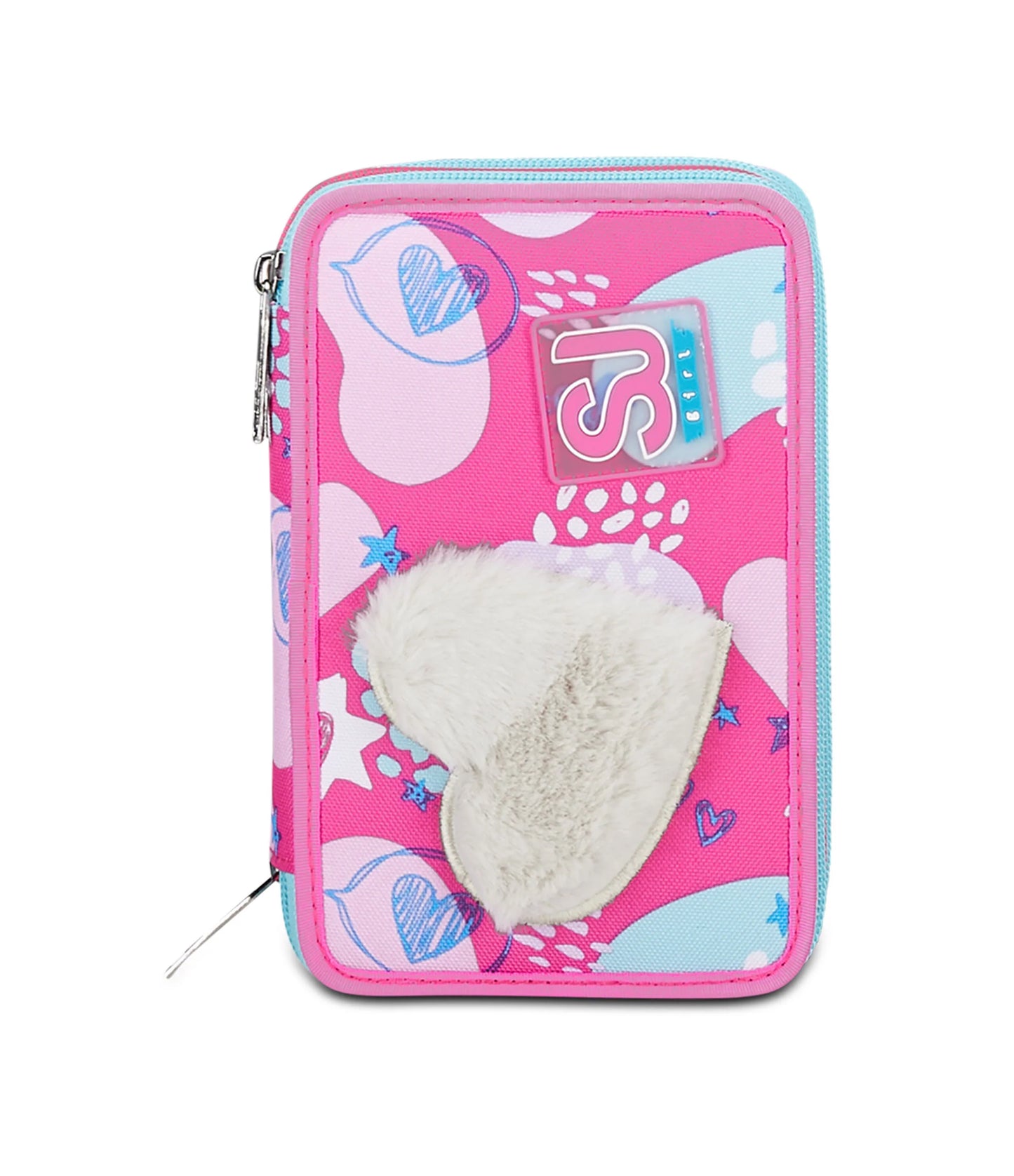 ASTUCCIO 3 ZIP - PINKFUR