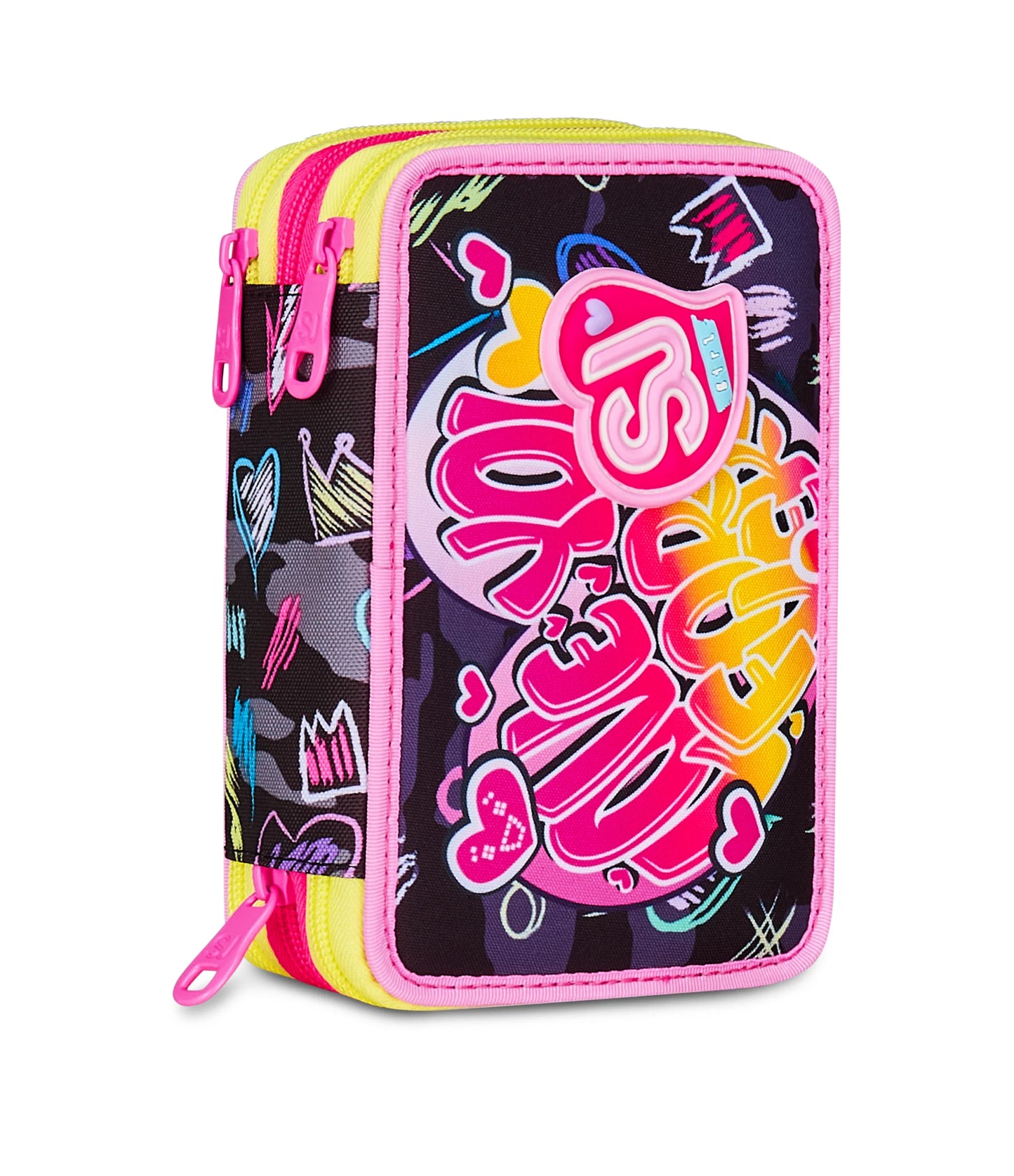 ASTUCCIO 3 ZIP - GAME LED GIRL