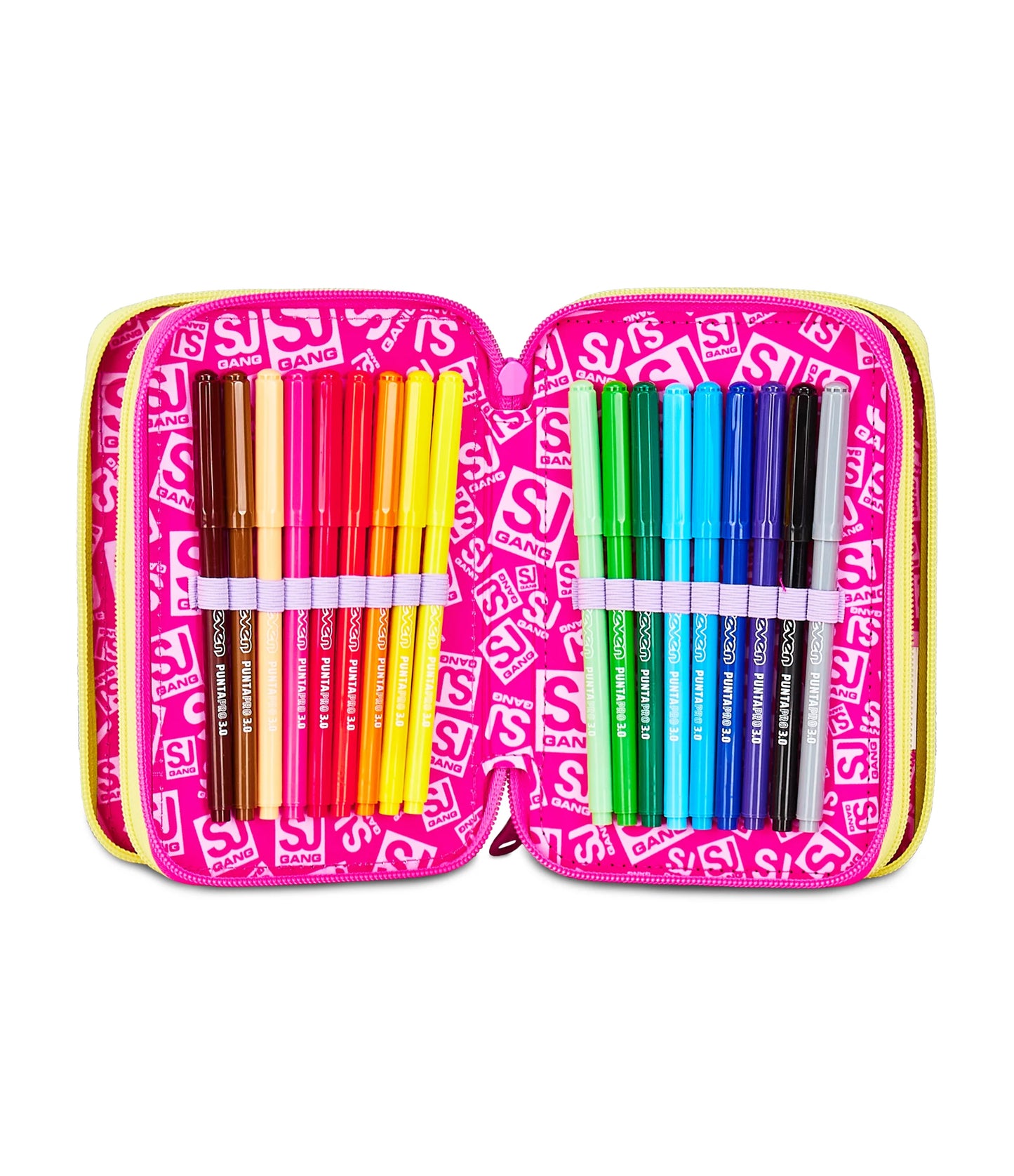 ASTUCCIO 3 ZIP - GAME LED GIRL