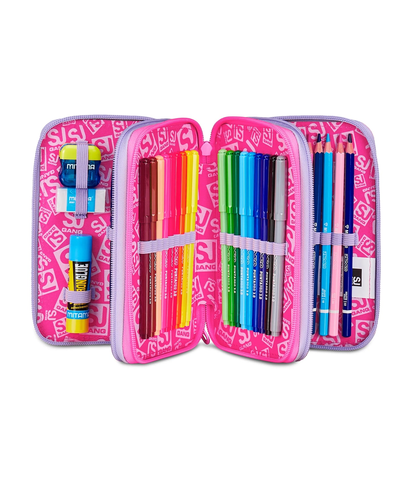 ASTUCCIO 3 ZIP - FANTASYS GIRL