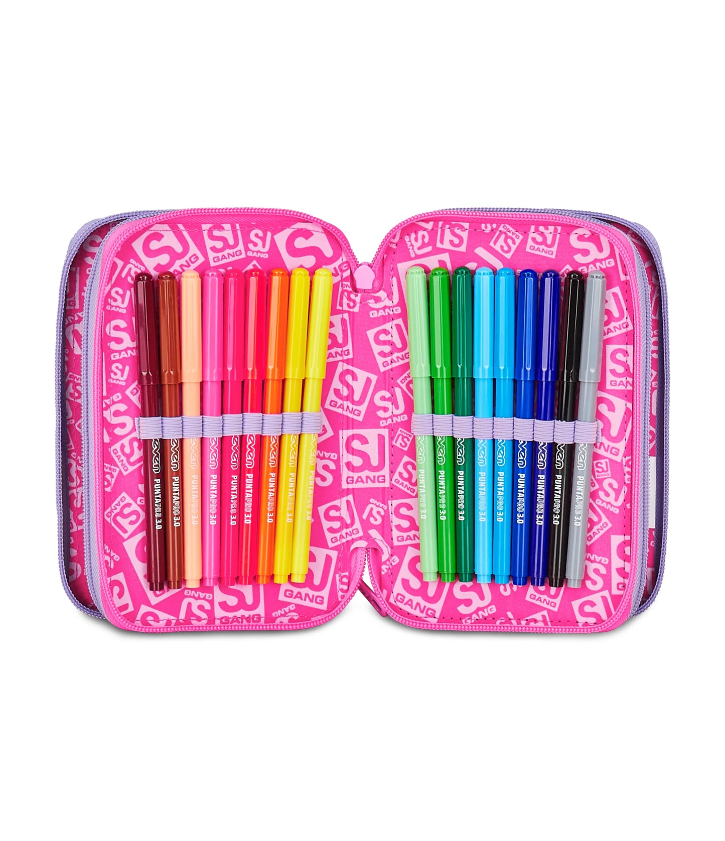 ASTUCCIO 3 ZIP - FANTASYS GIRL