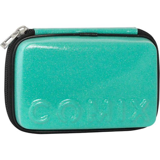 ASTUCCIO CORREDINO MAXI ZIP COMIX ART. 73795 TURCHESE GLITTER