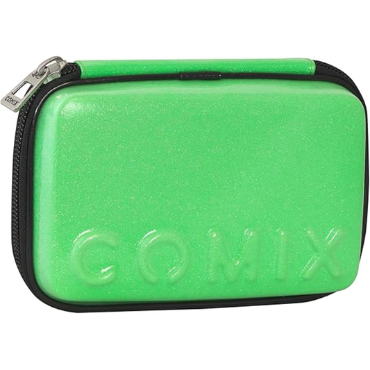 ASTUCCIO CORREDINO MAXI ZIP COMIX ART. 73795 VERDE GLITTER