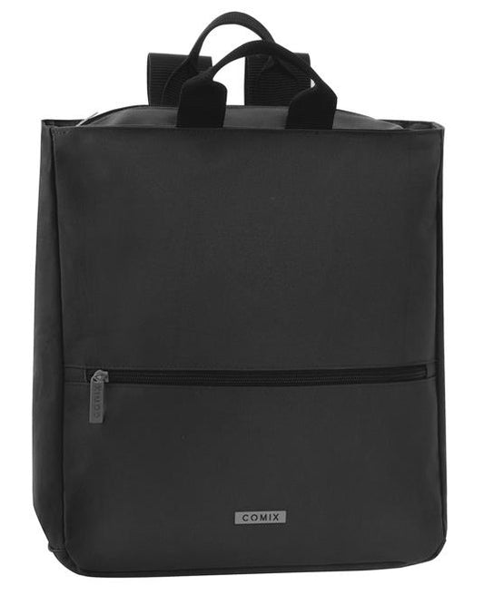 Borsa Tote Backpack Monocolore Nero Comix