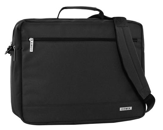 Tracolla Porta Pc Monocolore Nero Comix