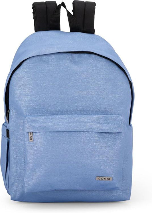 Zaino Americano Lurex Azzurro Comix