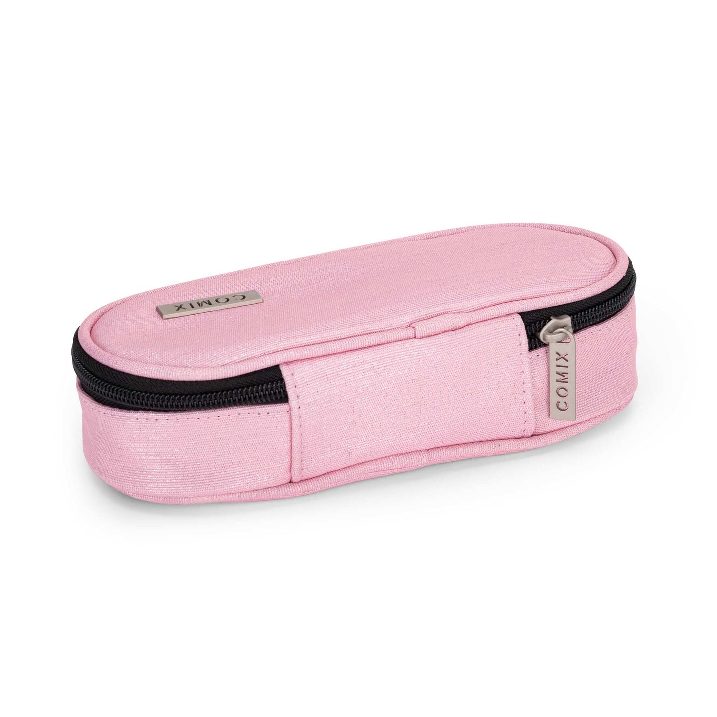 Astuccio Ovale Organizzato Lurex Rosa Comix