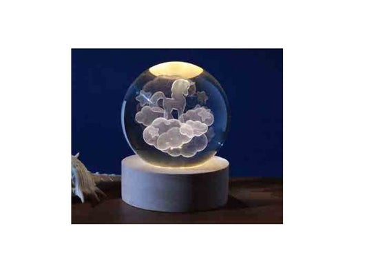 LAMPADA SFERA GRANDE UNICORNO