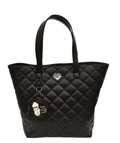 TOTE BAG CON PORTAMONETE BENNY BEAR MINIPA' NERA