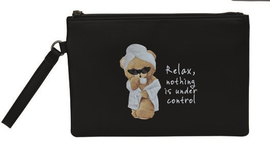 POCHETTE BENNY BEAR NERA MINIPA'