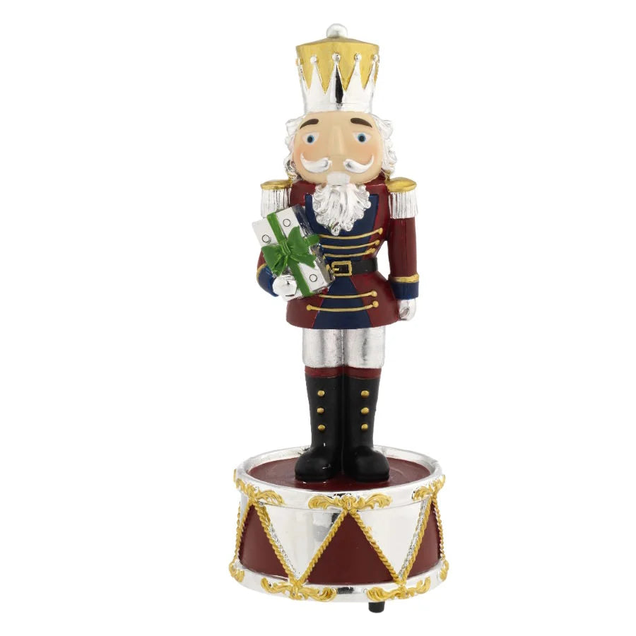 Bagutta Soldatino Schiaccianoci H. 19 Carillon Con Pacco