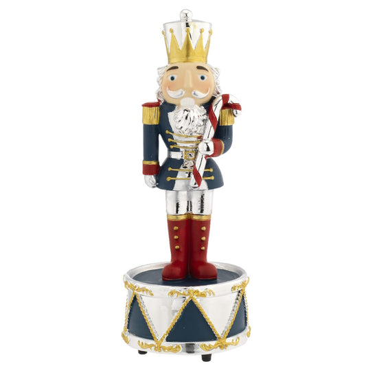 Bagutta Soldatino Schiaccianoci H. 19 Carillon Con Bastone