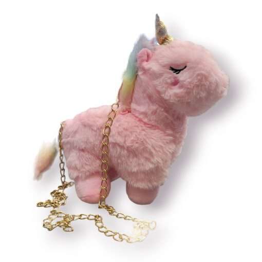 Tracollina Peluche Pink Unicorn Perletti
