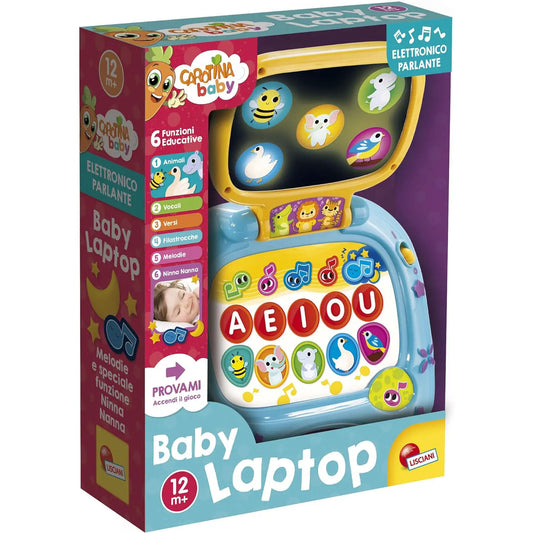 Lisciani Carotina Baby Laptop Led Screen