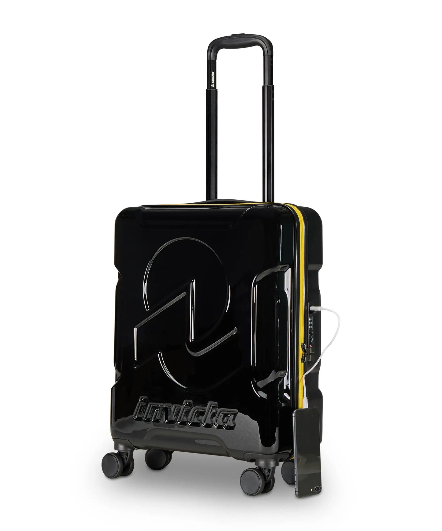 Trolley Invicta Travel Maket WT Nero - Bagaglio Rigido