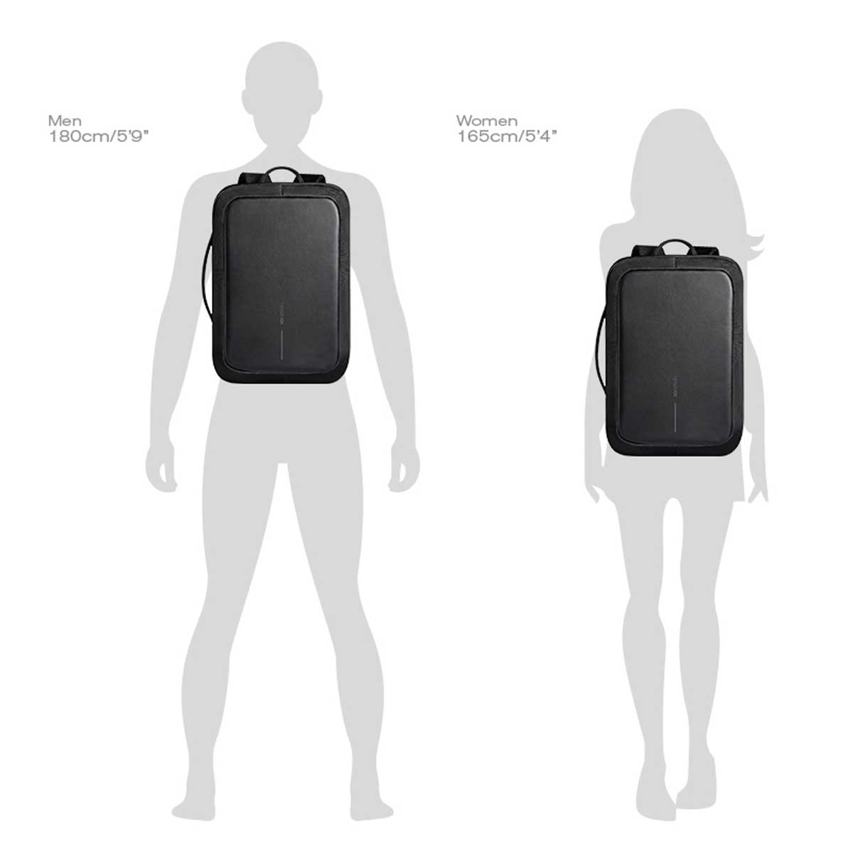 ZAINO/CARTELLA XD DESIGN – Bobby Bizz 2.0 – Black
