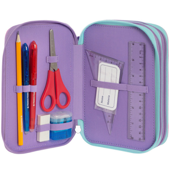 ASTUCCIO 3 ZIP CON CORREDO UNICORN MOFUMOFU