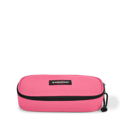 ASTUCCIO eastpak OVAL SINGLE portapenne con zip JELLY PINK rosa