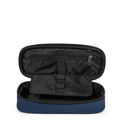 ASTUCCIO eastpak OVAL SINGLE portapenne con zip NAUTIC NAVY blu