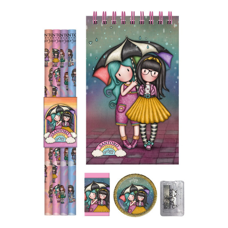 STATIONERY SET BE KIND TO EACH OTHER GORJUSS