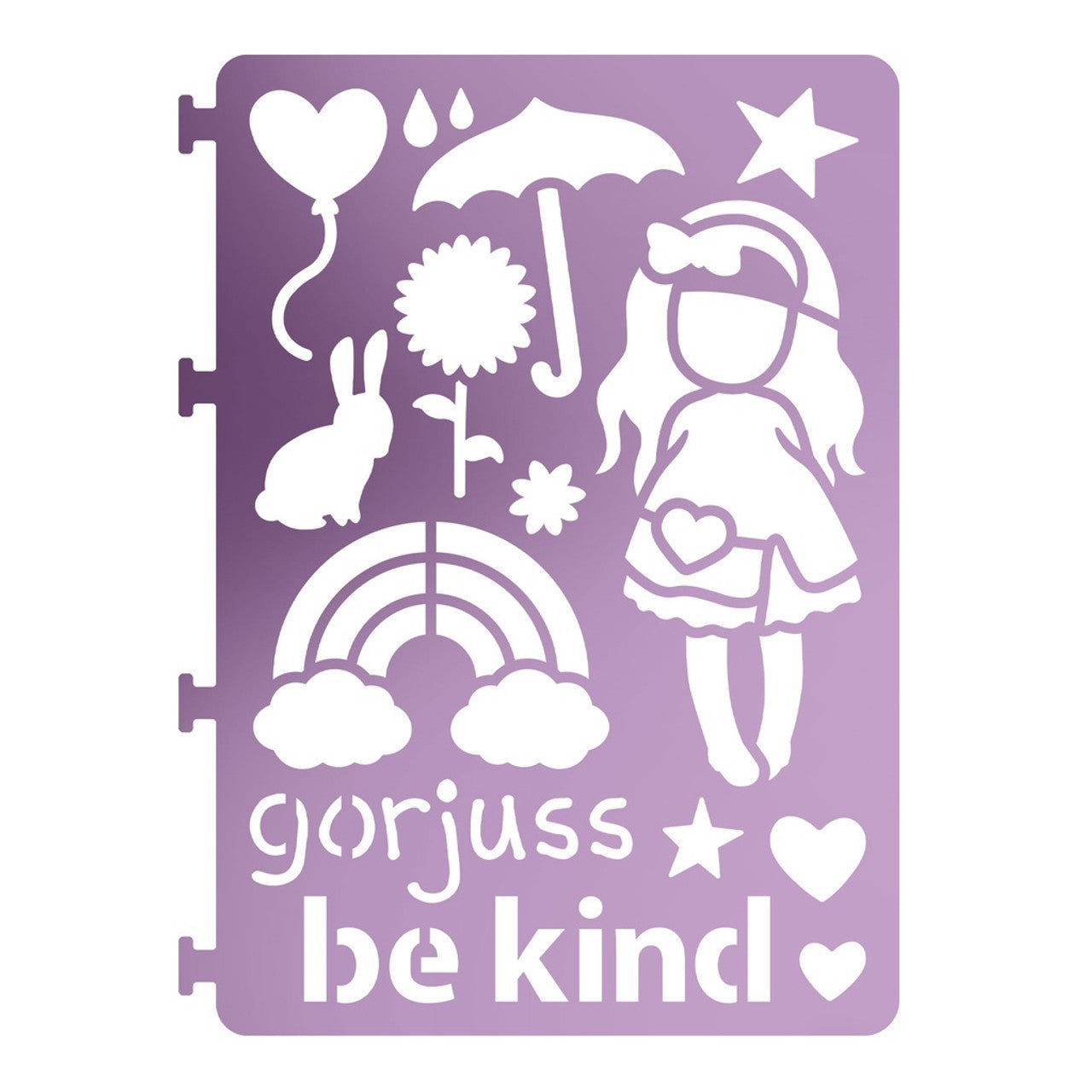 NOTEBOOK CON STATIONERY BE KIND TO ALL CREATURES GORJUSS