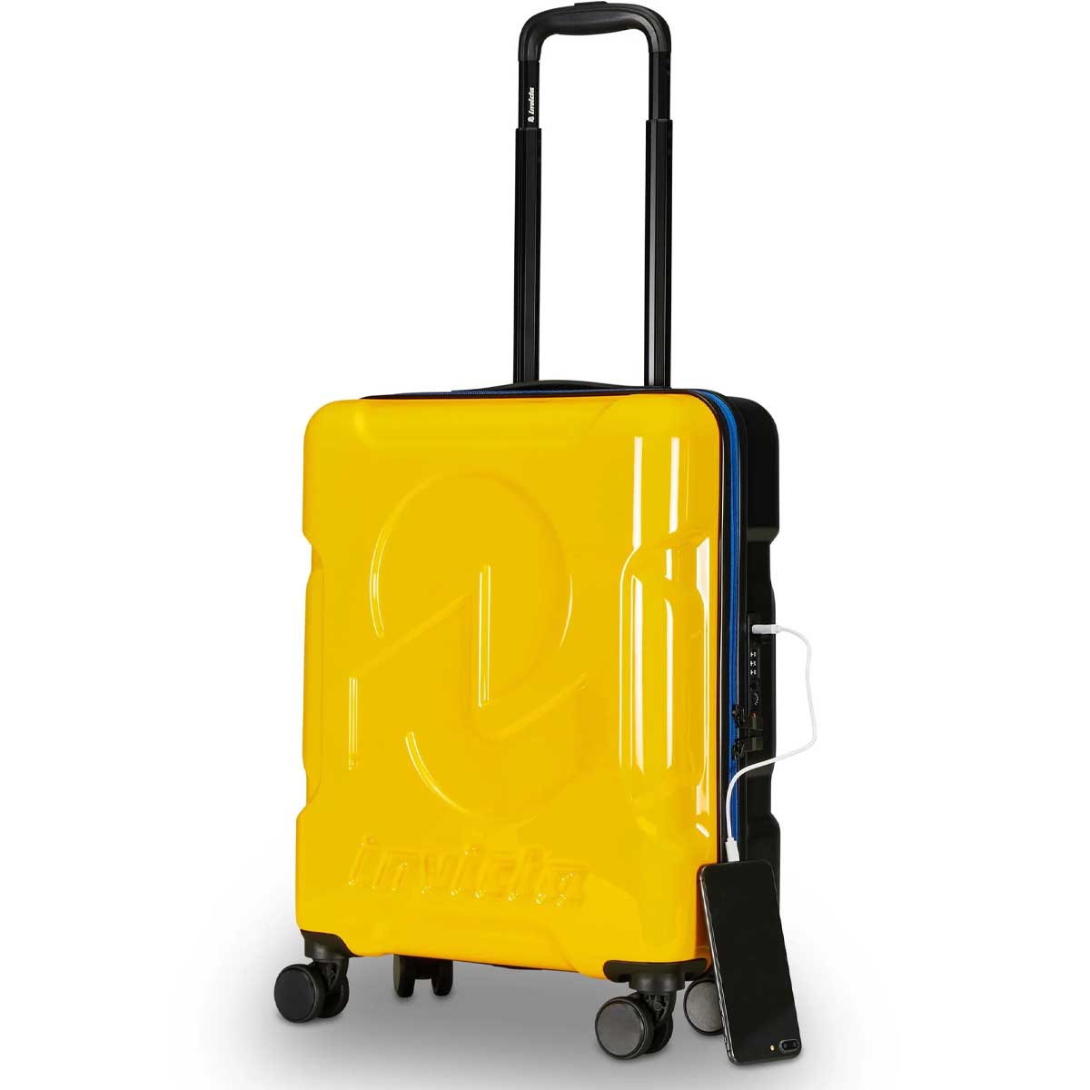 INVICTA – Maket Wt Trolley 4 ruote 55cm – Giallo