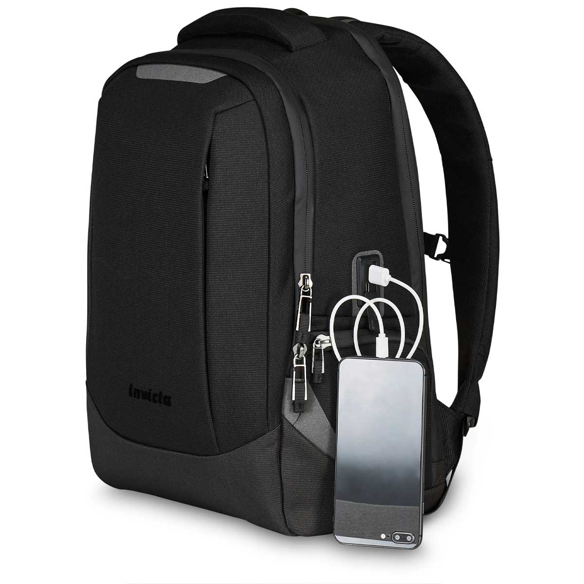 ZAINO INVICTA – Mate Small – Nero