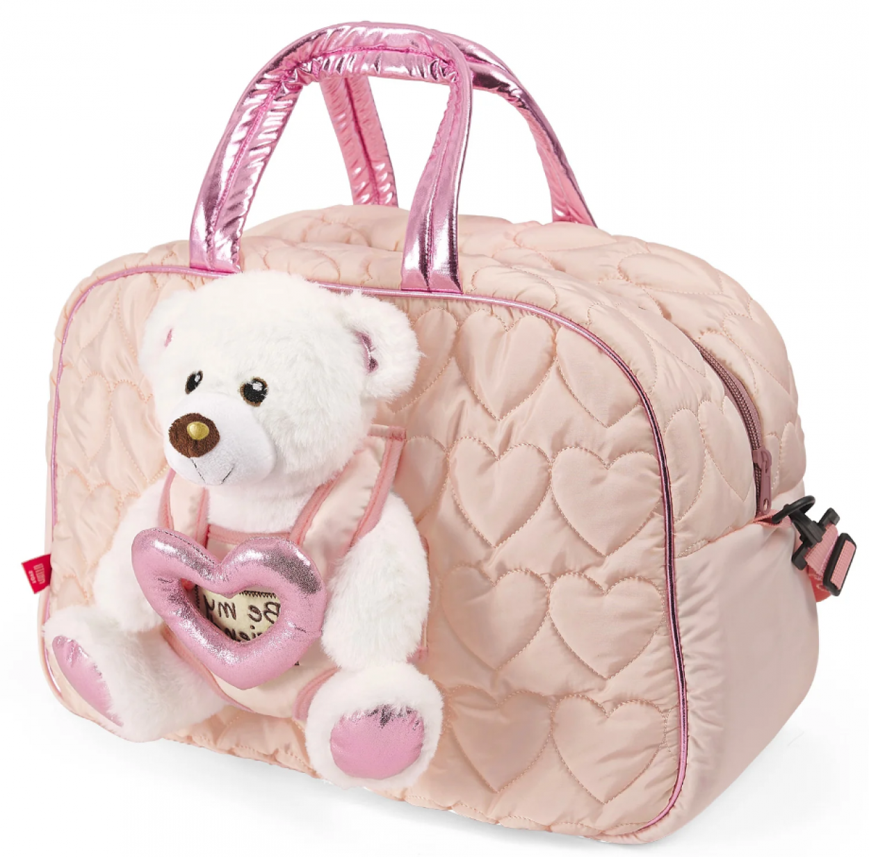 BORSA BOWLING ORSO CON CUORE 13088 27x41,5x21cm 40035