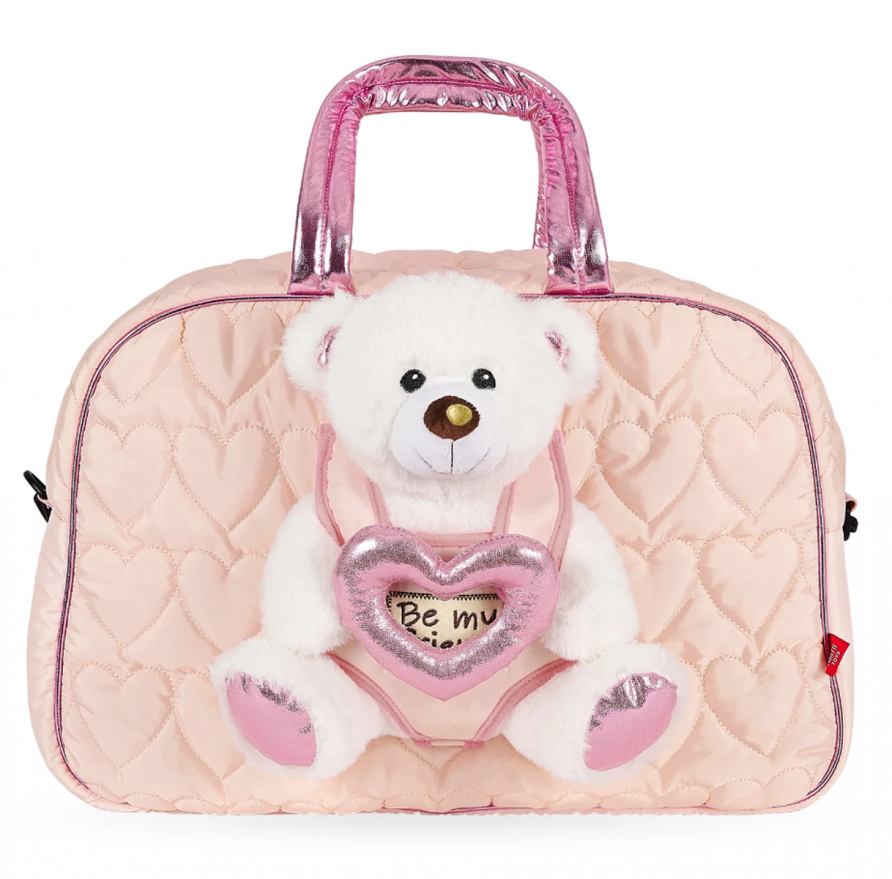 BORSA BOWLING ORSO CON CUORE 13088 27x41,5x21cm 40035
