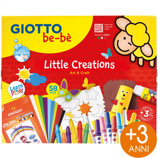 SET ART & CRAFT LITTLE CREATIONS GIOTTO BE-BE' FILA