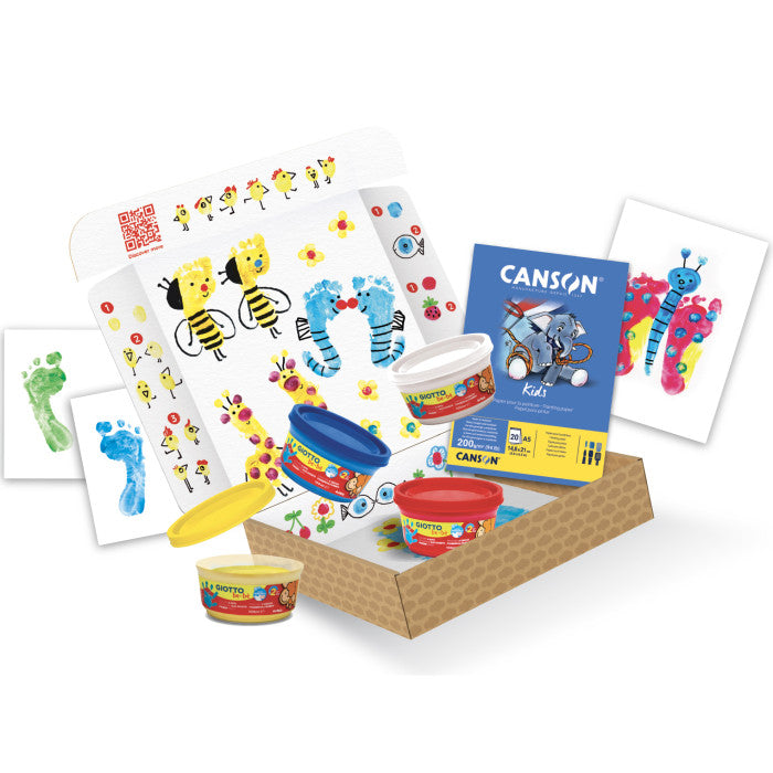 SET GIOCO CREATIVO MY LITTLE FEET GIOTTO BE-BE' FILA