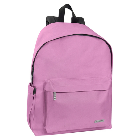 Zaino Americano Monocolore Mauve | Comix