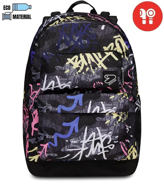 ZAINO Seven® REVERSIBILE POCKETS CON EARPHONES WIRELESS - THE DOUBLE MARKED