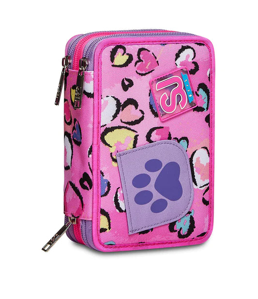 ASTUCCIO 3 ZIP - FLEECY GIRL SJ