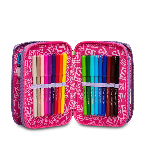 ASTUCCIO 3 ZIP - FLEECY GIRL SJ