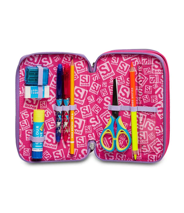 ASTUCCIO 3 ZIP - FLEECY GIRL SJ