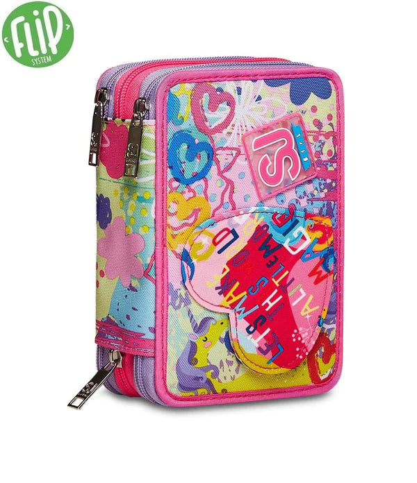 ASTUCCIO 3 ZIP - MAGICFLIP GIRL
