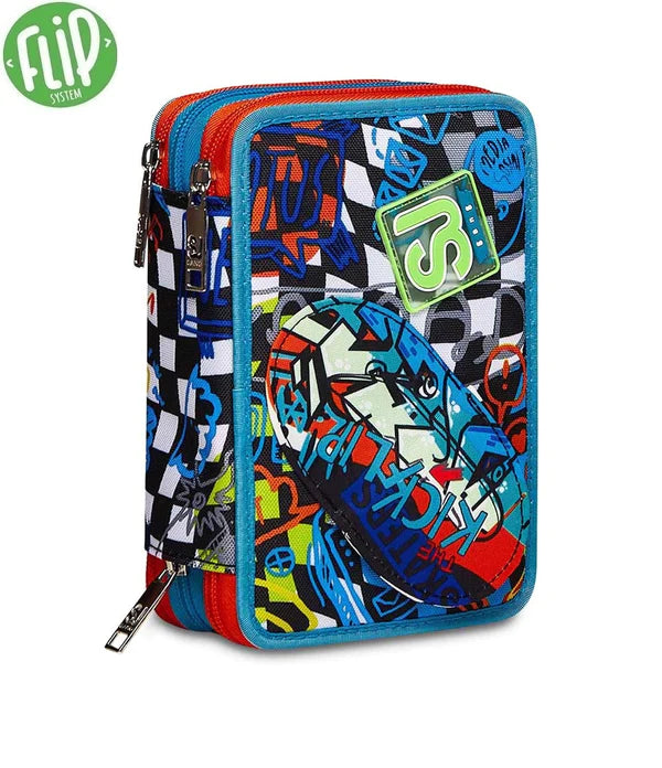 ASTUCCIO 3 ZIP - TRICKFLIP BOY SJ