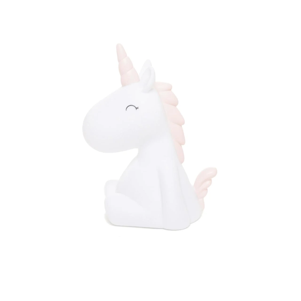 MINI LAMPADA 3D UNICORNO COMODINO LUCE LED COLORATE A BATTERIE - D470-03