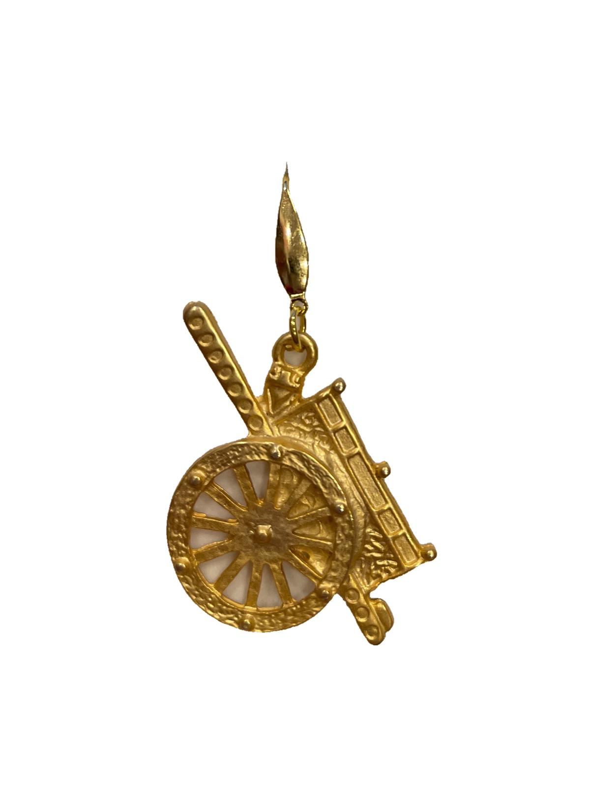 ORECCHINI COLLEZIONE SICILIA BASE ORO E PIETRE