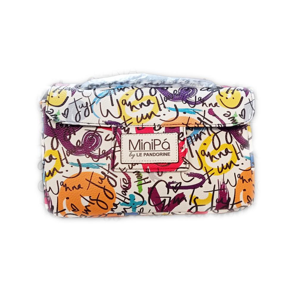 POCHETTE BAG BORSA GRAFFITI MINIPA’ LE PANDORINE