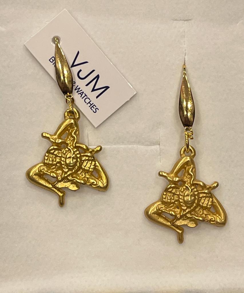 ORECCHINI COLLEZIONE SICILIA BASE ORO E PIETRE