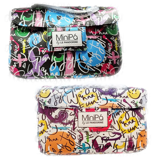 POCHETTE BAG BORSA GRAFFITI MINIPA’ LE PANDORINE